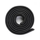  4" T Rubber Door Bottom Seal, Available in 10', 16', 37' and 75' Lengths 