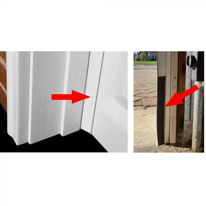 Xcluder Garage Door Rodent Shield, How To Replace Garage Door Side Seal